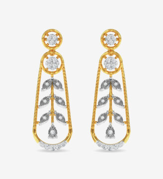 Beautiful Diamond Ximena Earring Rose Gold